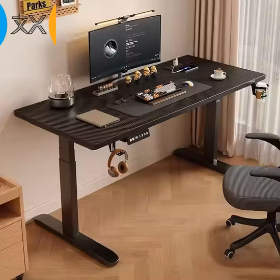 Estrutura de mesa elétrica de três cores